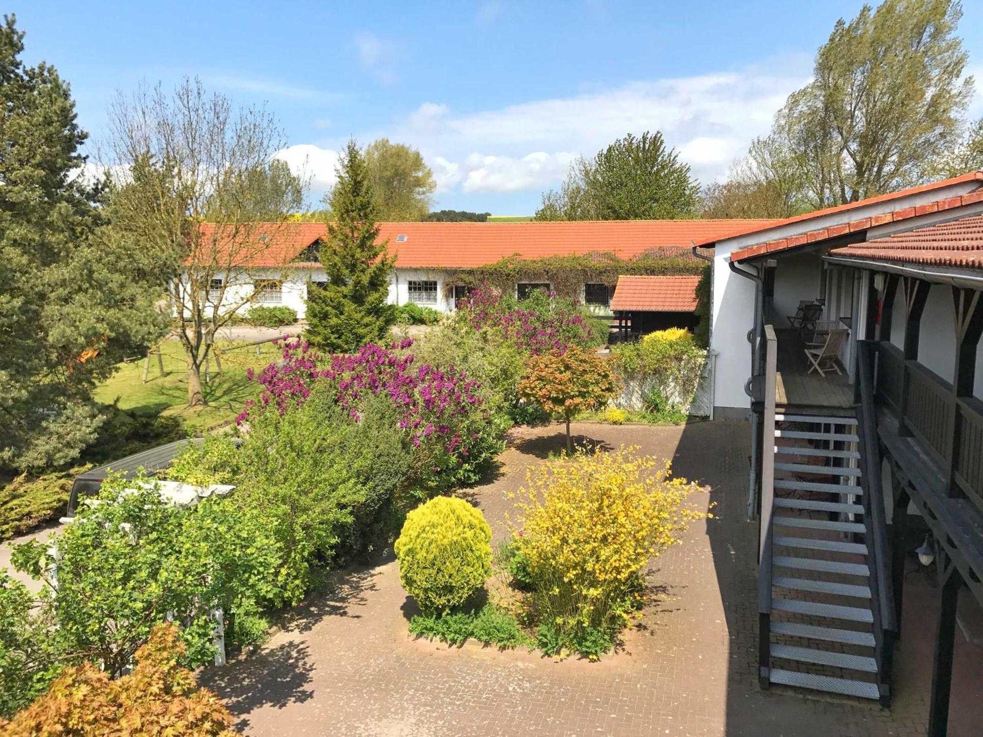 Landpension Dubnitz - Ferienwohnung 1 사스니츠 외부 사진